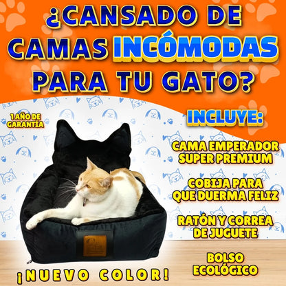 CAMA EMPERADOR SOYMASCOTA: ¡COMODIDAD Y CALIDAD SUPERIOR PARA TU MASCOTA!